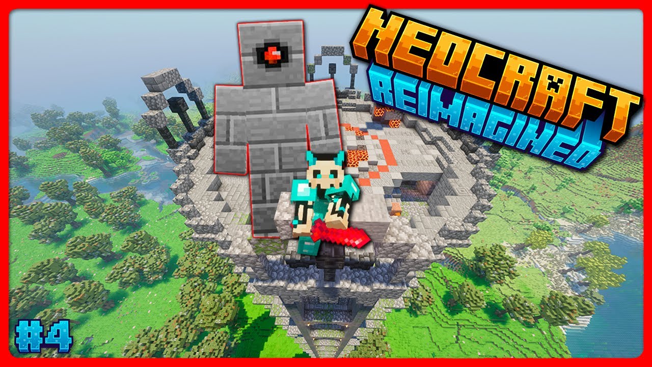 Derrotamos al GOLEM GUARDIAN con la ESPADA DE SANGRE🤯 — NeoCraft EP 4