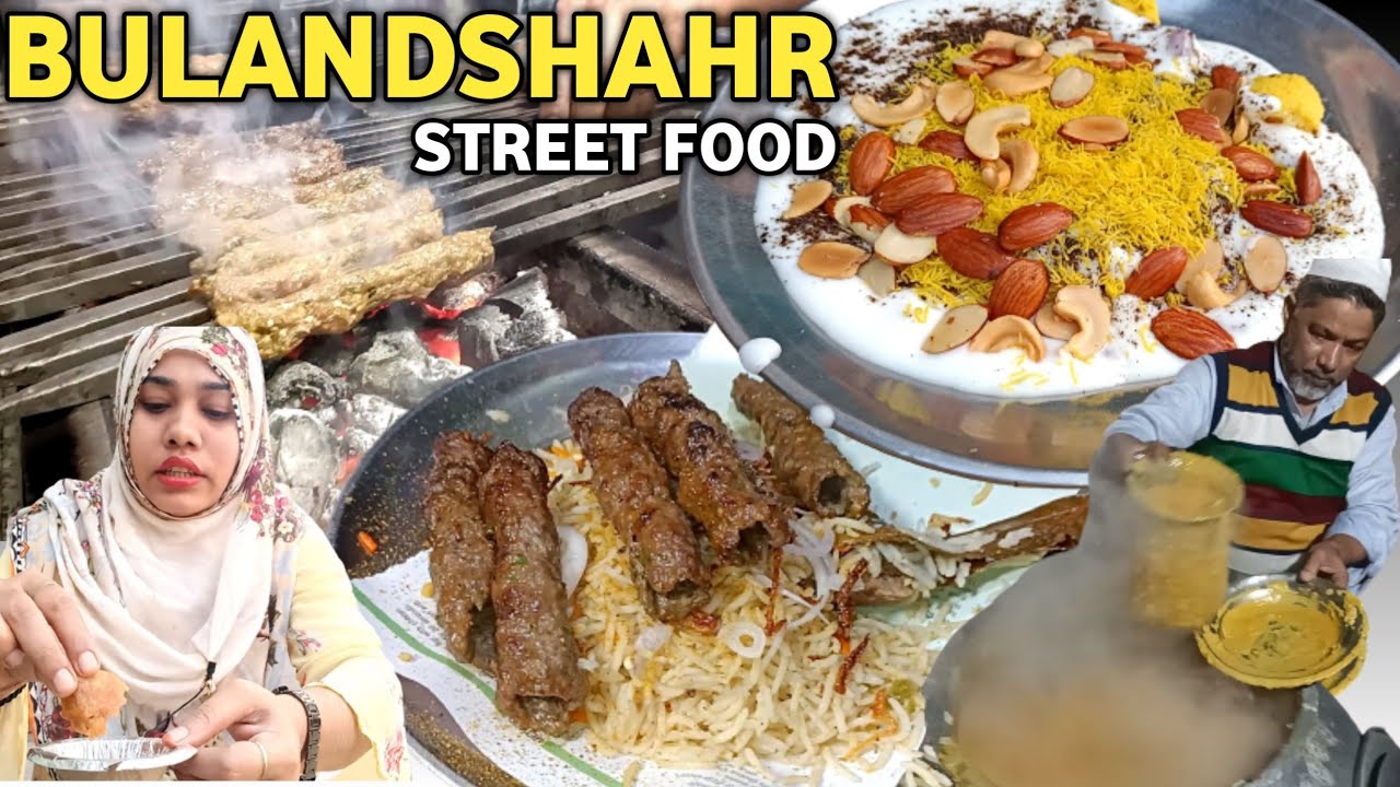 Best Bulandshahr Street food | Keema kachori,Chandu Haleem ,kabab Biryani,Gajjak ,Til Bukkha |