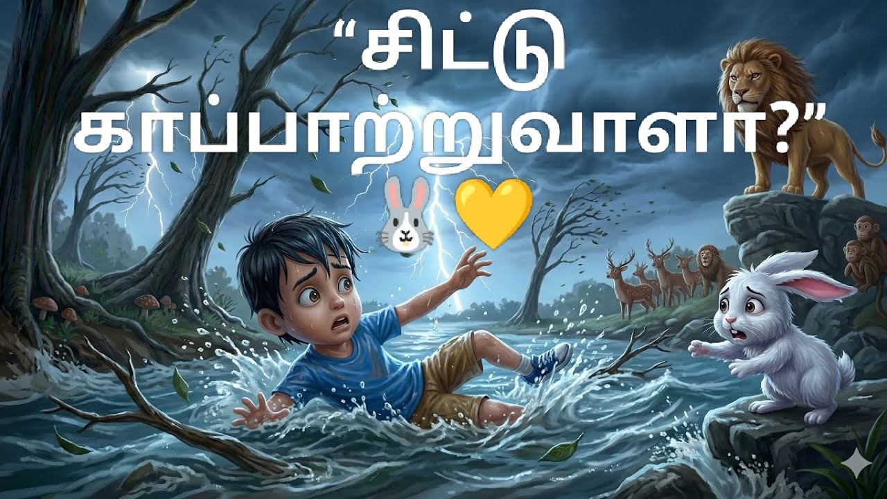 பெருக்கெடுத்த ஆறு… 😨 அருணின் உயிர் ஆபத்து! | Tamil Kids Series EP4 & EP5  @Ru Kutties World 