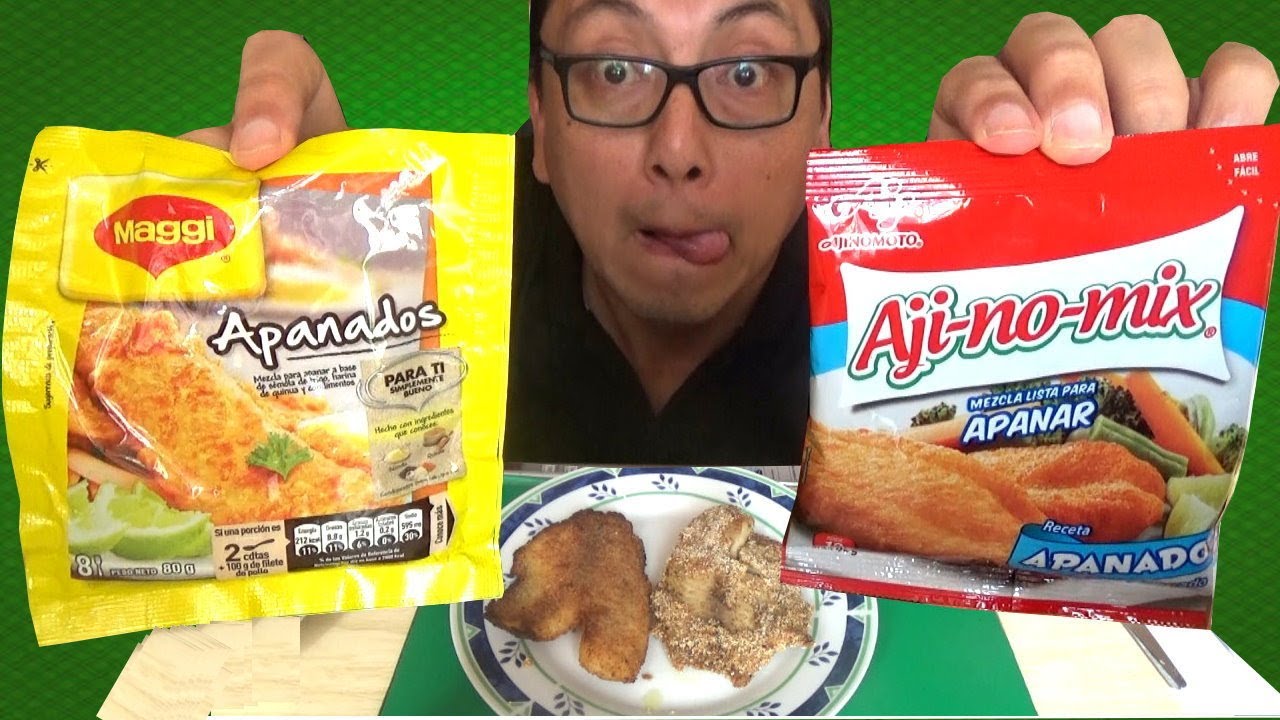 "AJINOMIX" Vs "MAGGI" - MEZCLA PARA APANAR