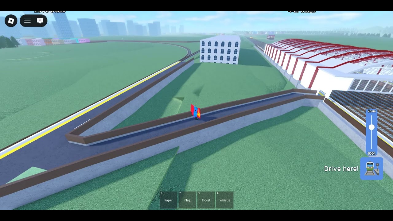 Trainspotting at Depot in Trains Roblox