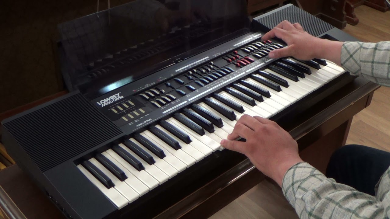 Demo 1981 Lowrey Micro Genie V-120