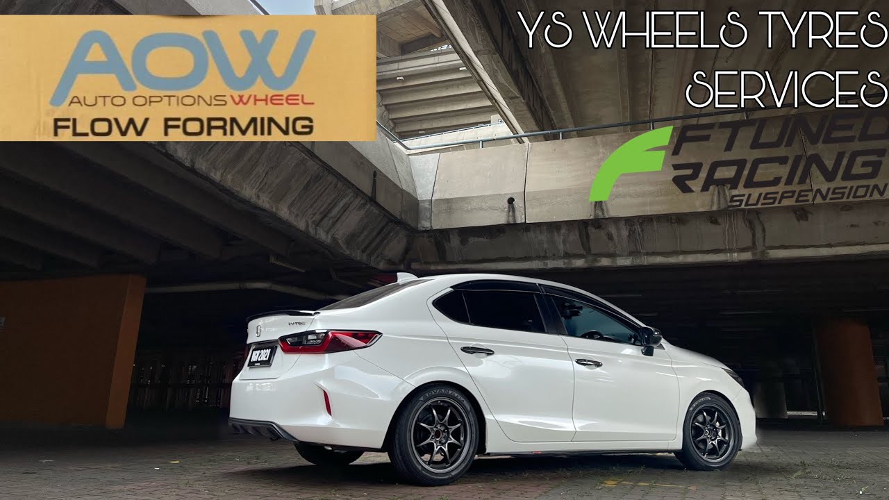AOW FLOW FORMING CE28 wheel swapped | FTUNED CLS spring | HONDA CITY GN2 2020