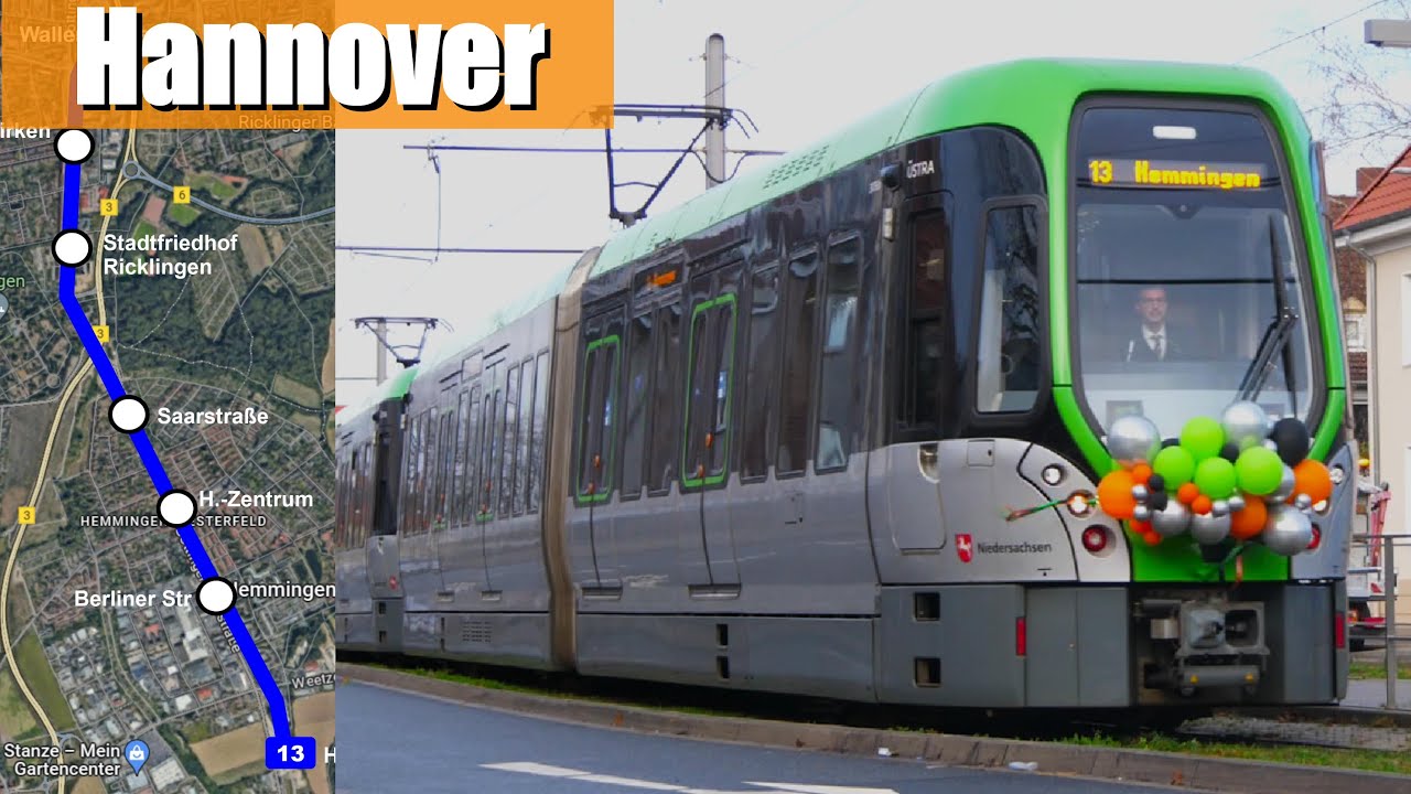 [Doku] Die NEUE Strecke in Hannover | Stadtbahn nach Hemmingen
