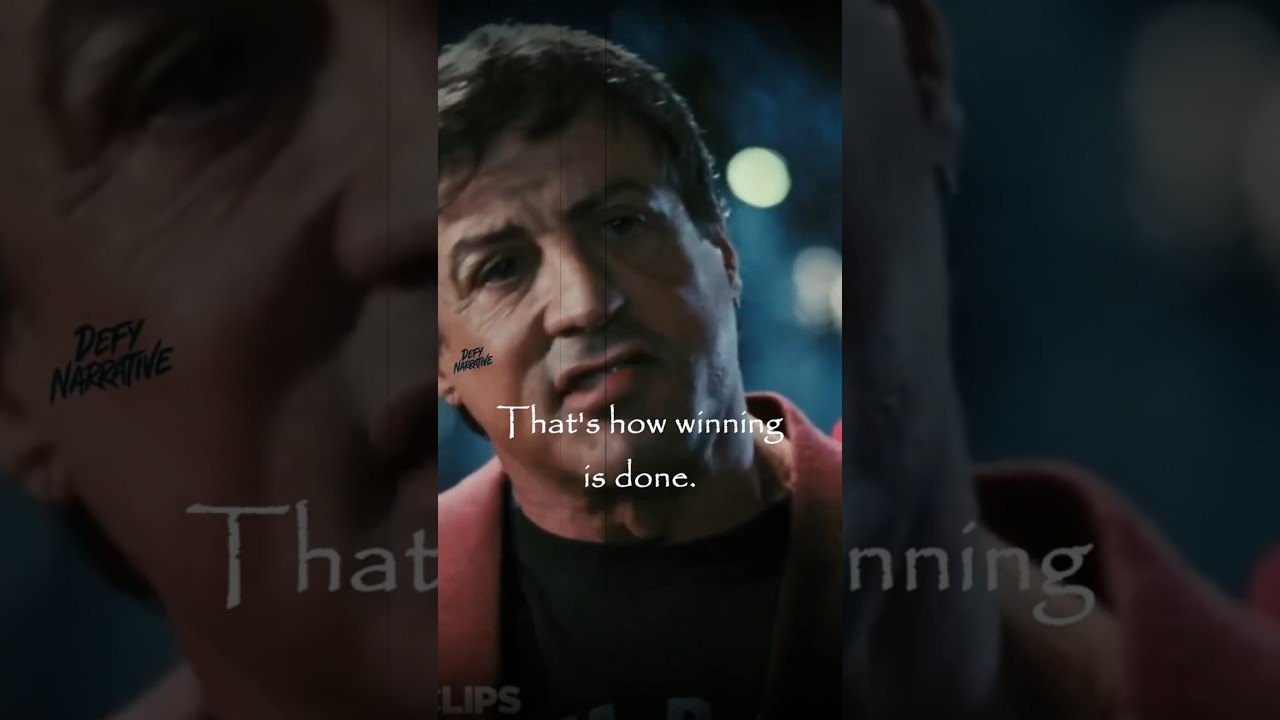The Greatest Speech in Cinema History: How Winning Is Done 🥊 