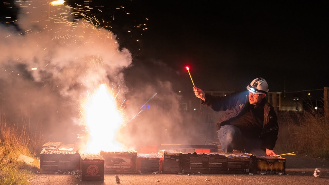 Pyro Freaks Katwijk  - Oud & Nieuw 2024 - 2025