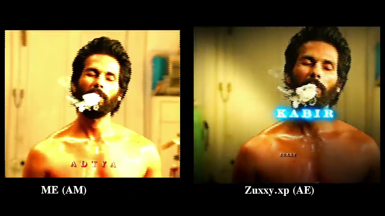 Kabir Singh Edit Preset | Ae inspired @zuxxy.xp remake In Alight Motion