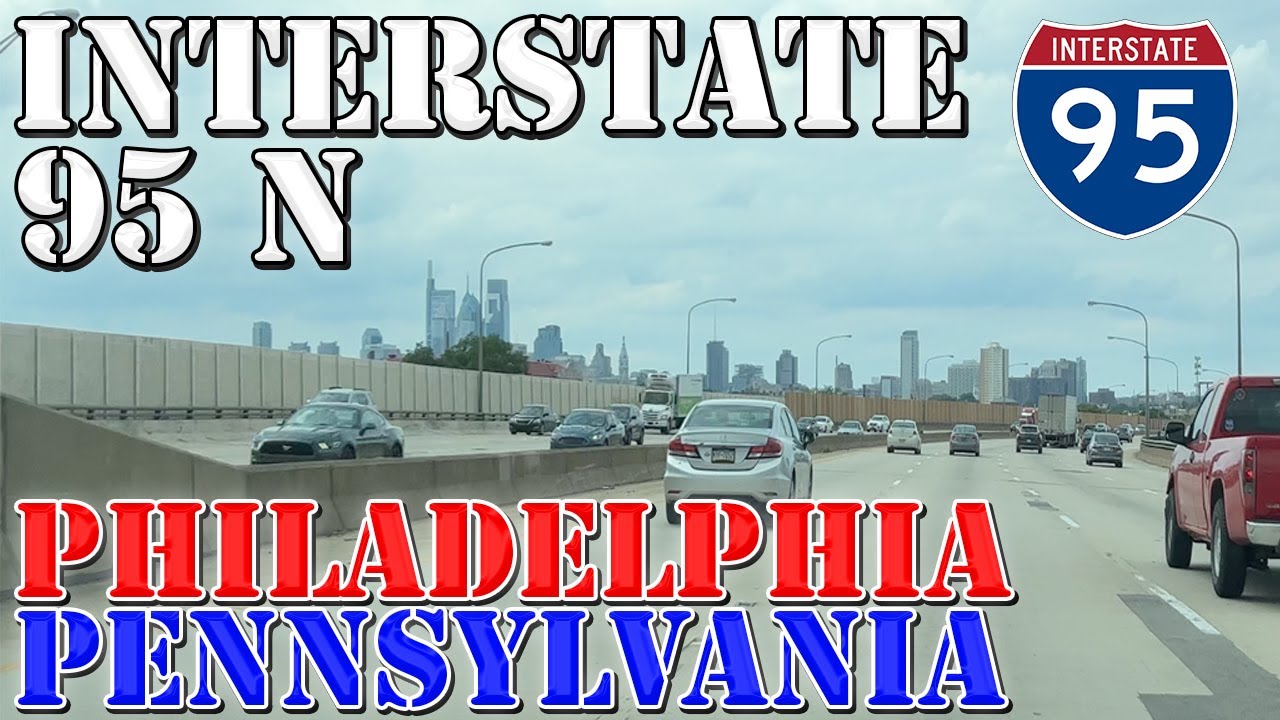 I-95 North - Baltimore, MD to Philadelphia, PA - 4K Highway Drive