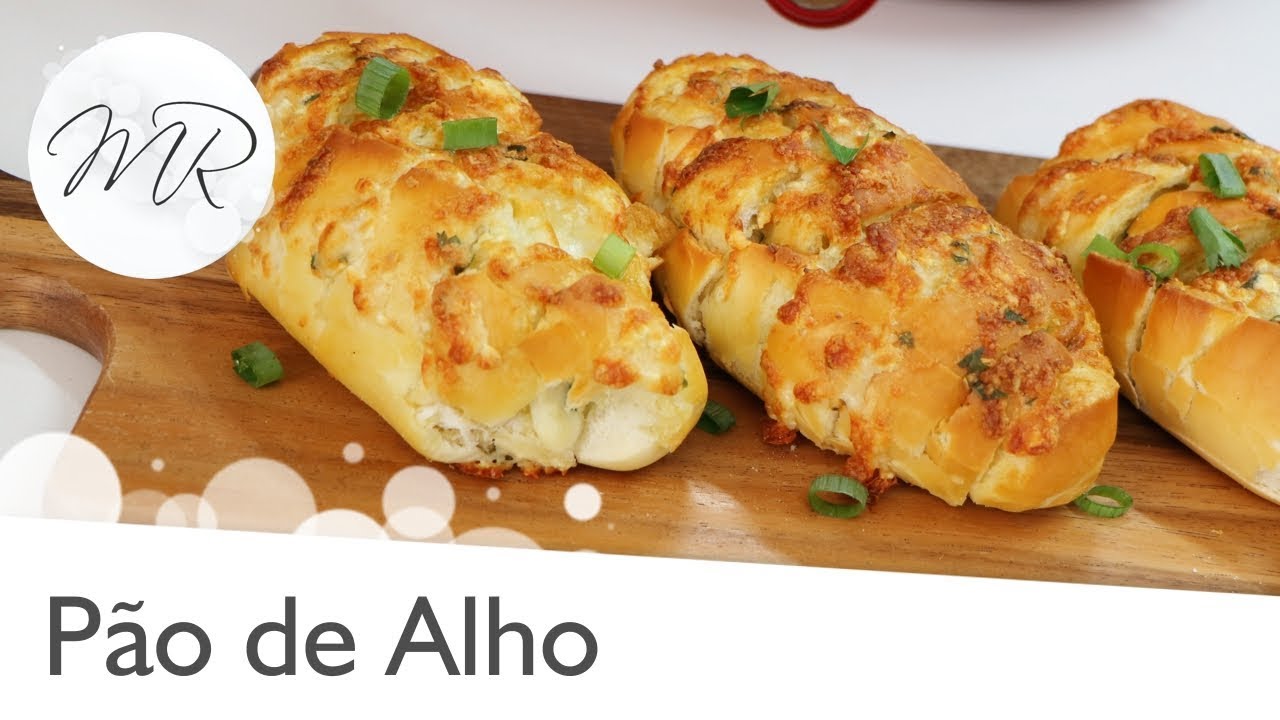 Pão de Alho com Queijo na AirFryer - Fritadeira Sem Óleo
