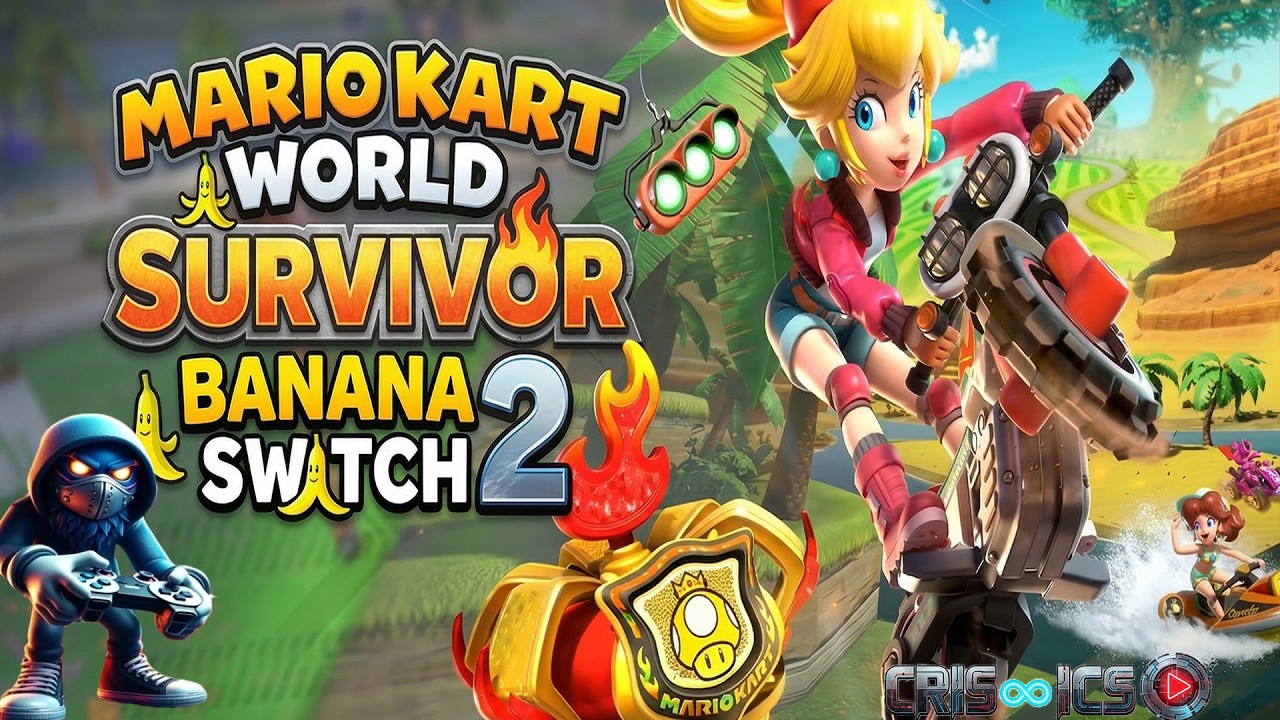 SURVIVOR BANANA MARIO KART WORLD #SWICTH2
