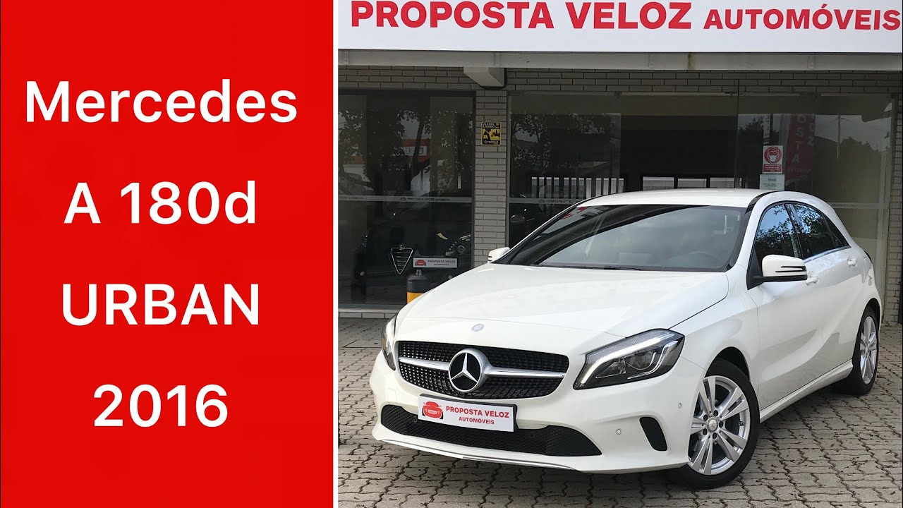 MERCEDES A 180d URBAN 2016