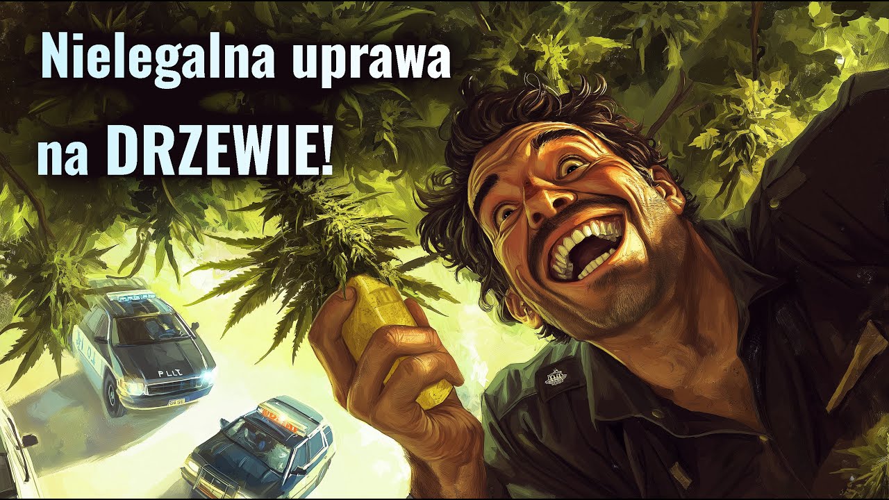 Zioło Na Drzewie? 🌳🐒 Ekstremalna Uprawa Konopi!