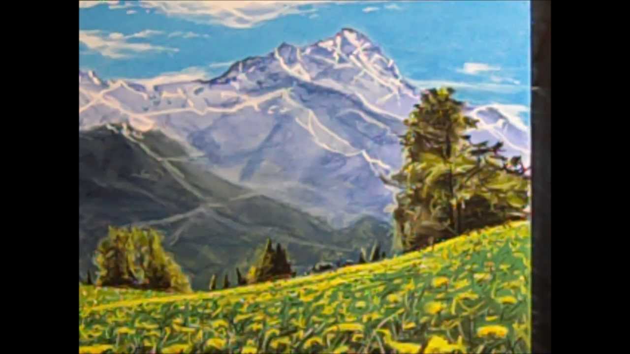 Shaun Williams Mountain Painting Landscape in Pastels
