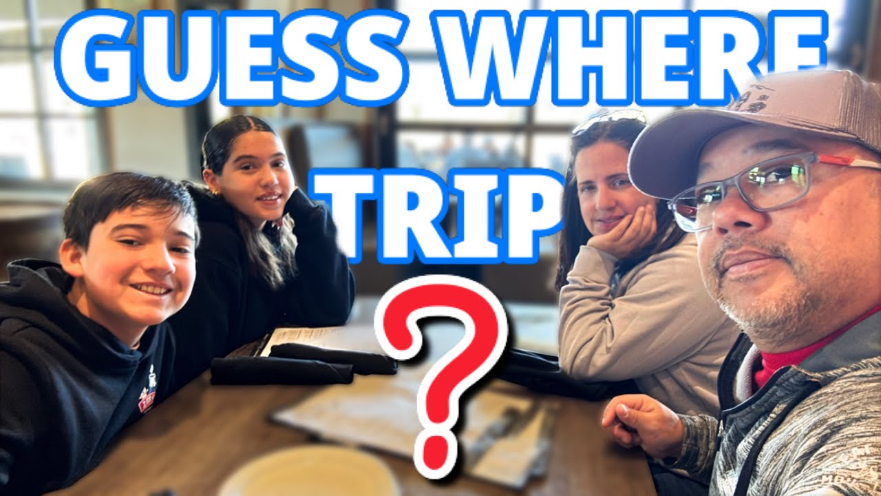 We Had NO IDEA Where We Were Going! Guess Where Trip Adventure