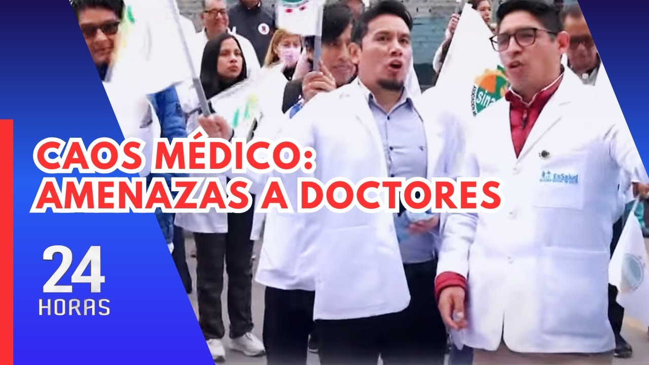 Presidente de EsSalud advierte despidos si m&eacute;dicos contin&uacute;an en huelga