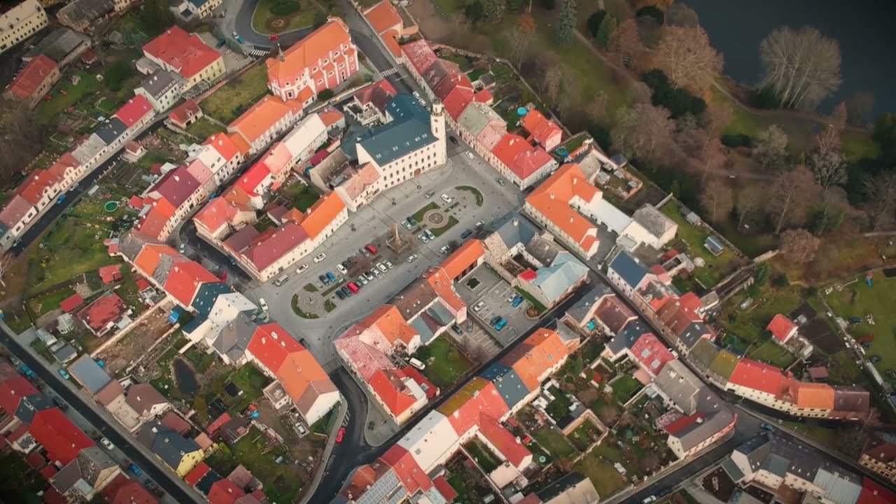 Klášterec z výšky