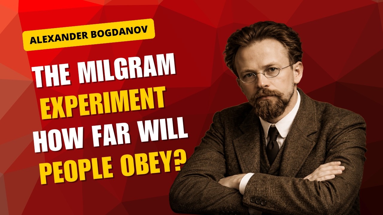 The Milgram Experiment - How far will people obey? | Alexander Bogdanov