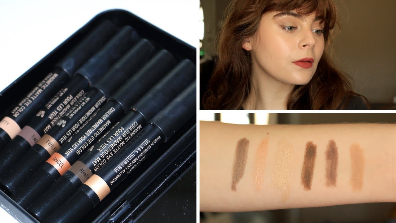 Nudestix Magnetic Eye Color: Review, Demo & Swatches