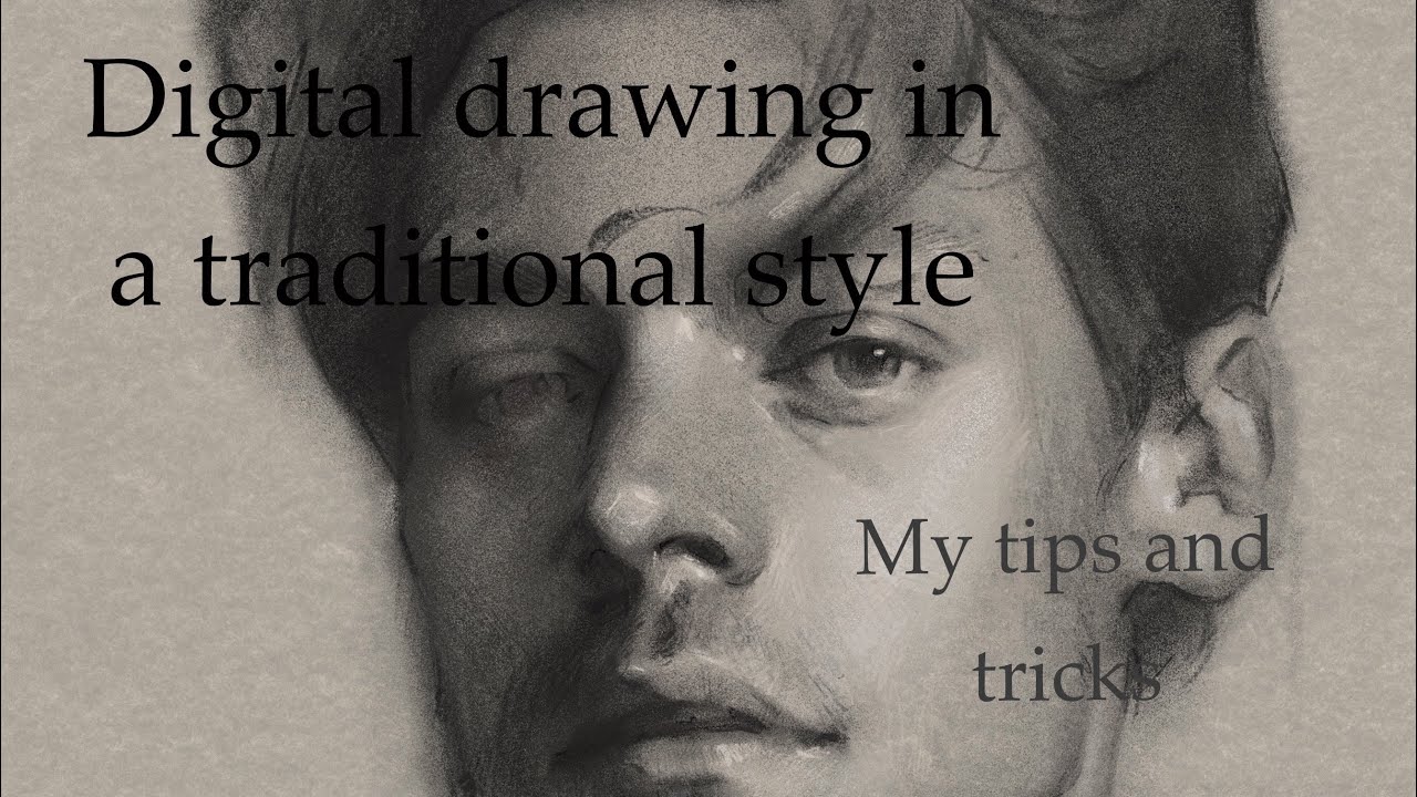 Tips and tricks for getting a traditional charcoal look in Procreate