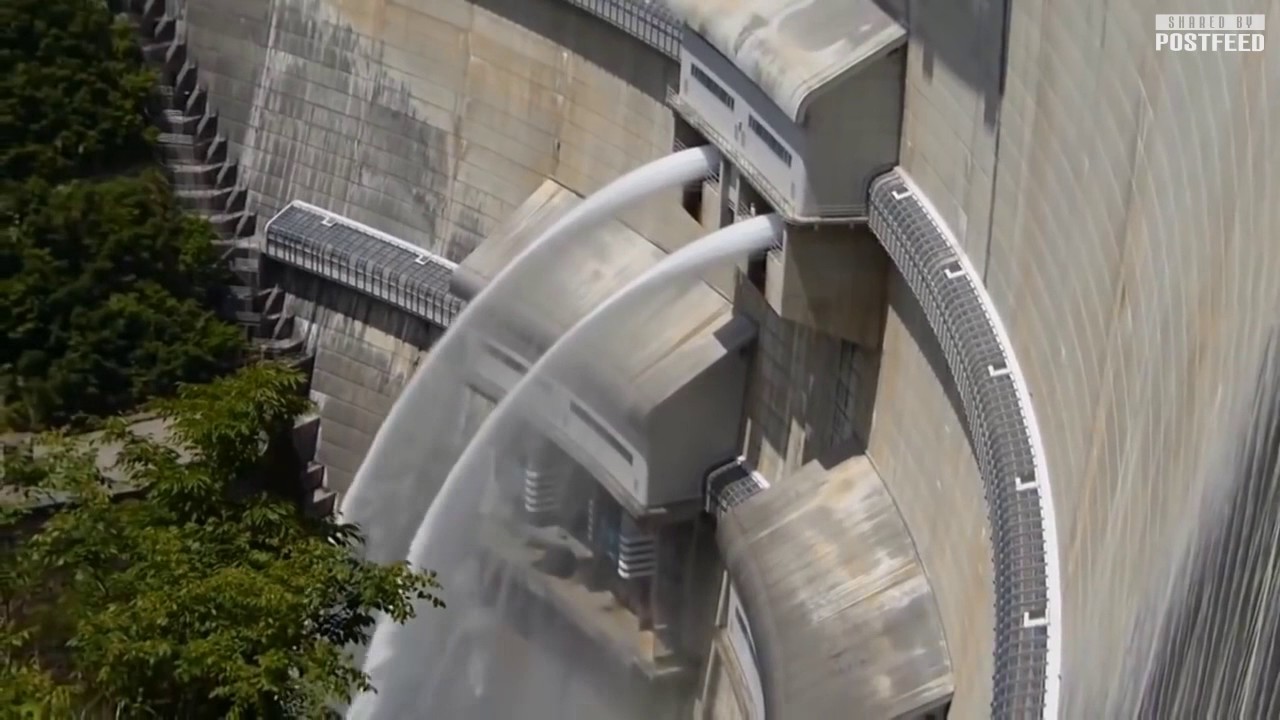 Amazing Emergency Water Discharges From World's Most Powerful Dams