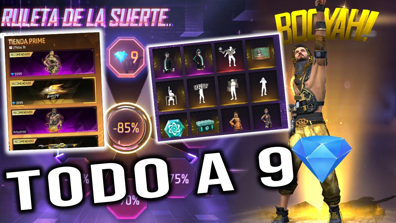 ERROR Vota X tu Incubadora Reclama tu Emote booyah A 9 Diamantes en la RULETA de La SUERTE FF LATAM