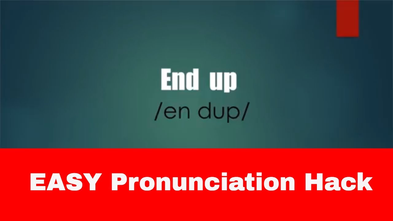 Learn This EASY Pronunciation Tip And Sound More Fluent