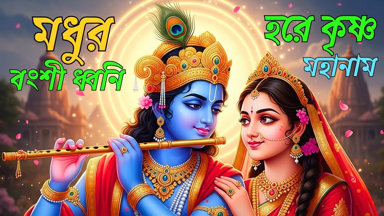 হরে কৃষ্ণ নাম রে, মধুর বংশী ধ্বনি Hare Krishna Folk Bhajan |