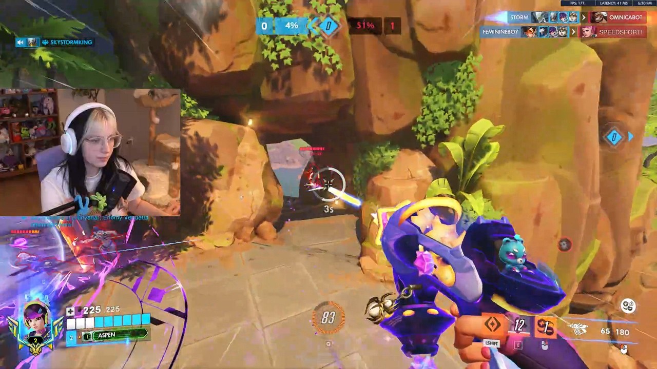 Геймплей за Аспен Джуно в Overwatch / SURAVASA ТОП 500 ДЖУНО