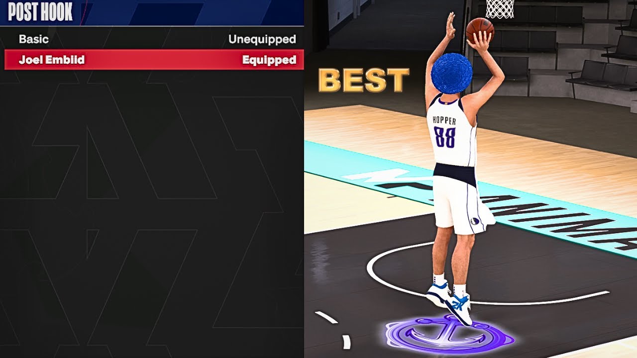 BEST POST HOOK NBA 2K24!