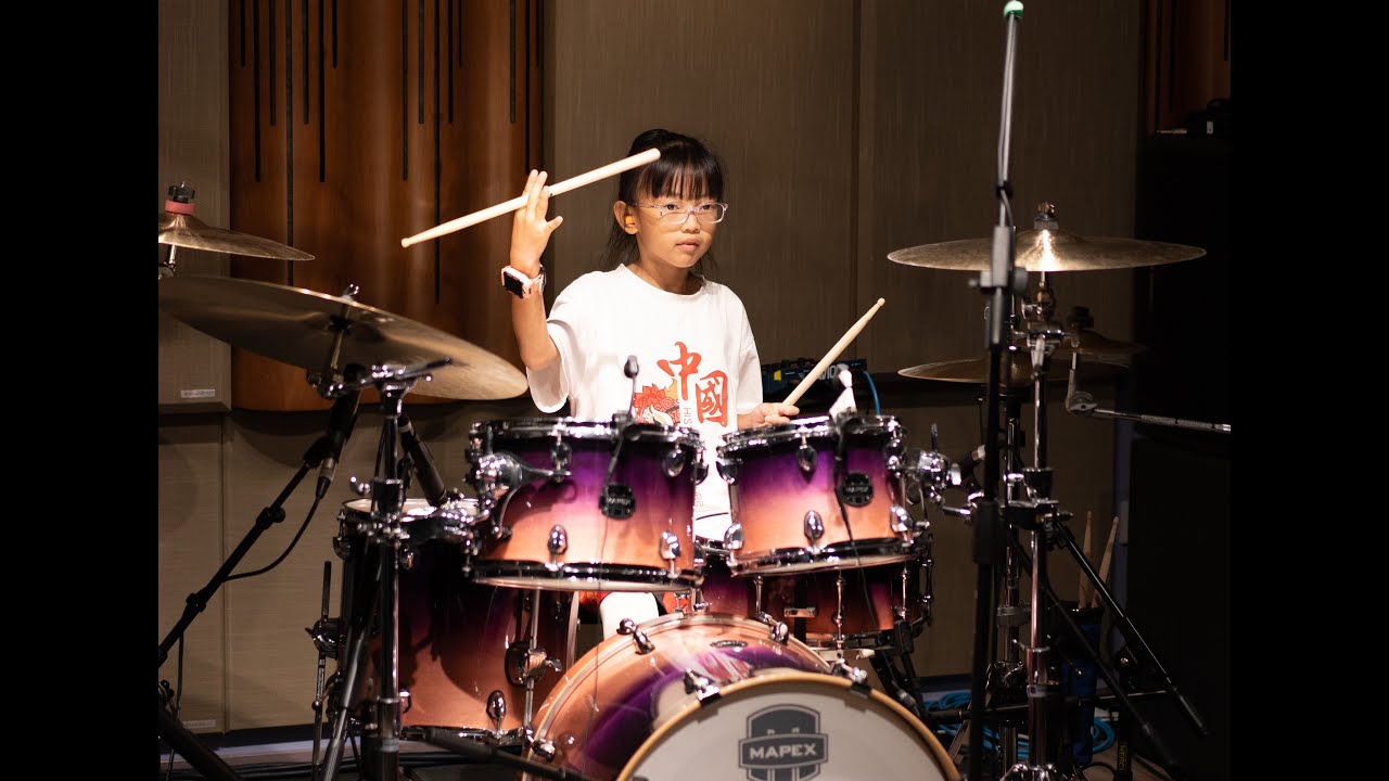 8 Year Old - drum cover - Smells Like Teen Spirit - Nirvana