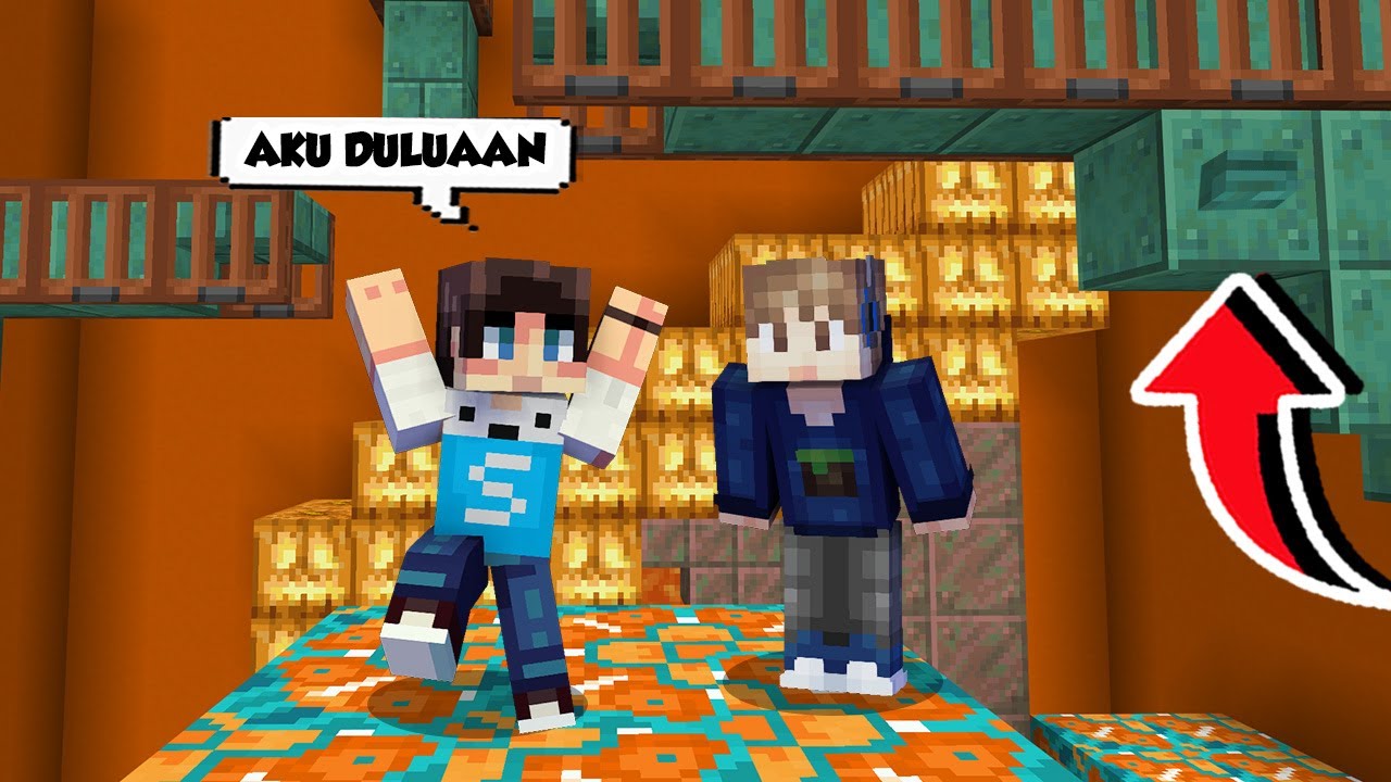 CARA KOCAK MENCARI BUTTON PALING TERSEMBUNYI DI MINECRAFT!!!