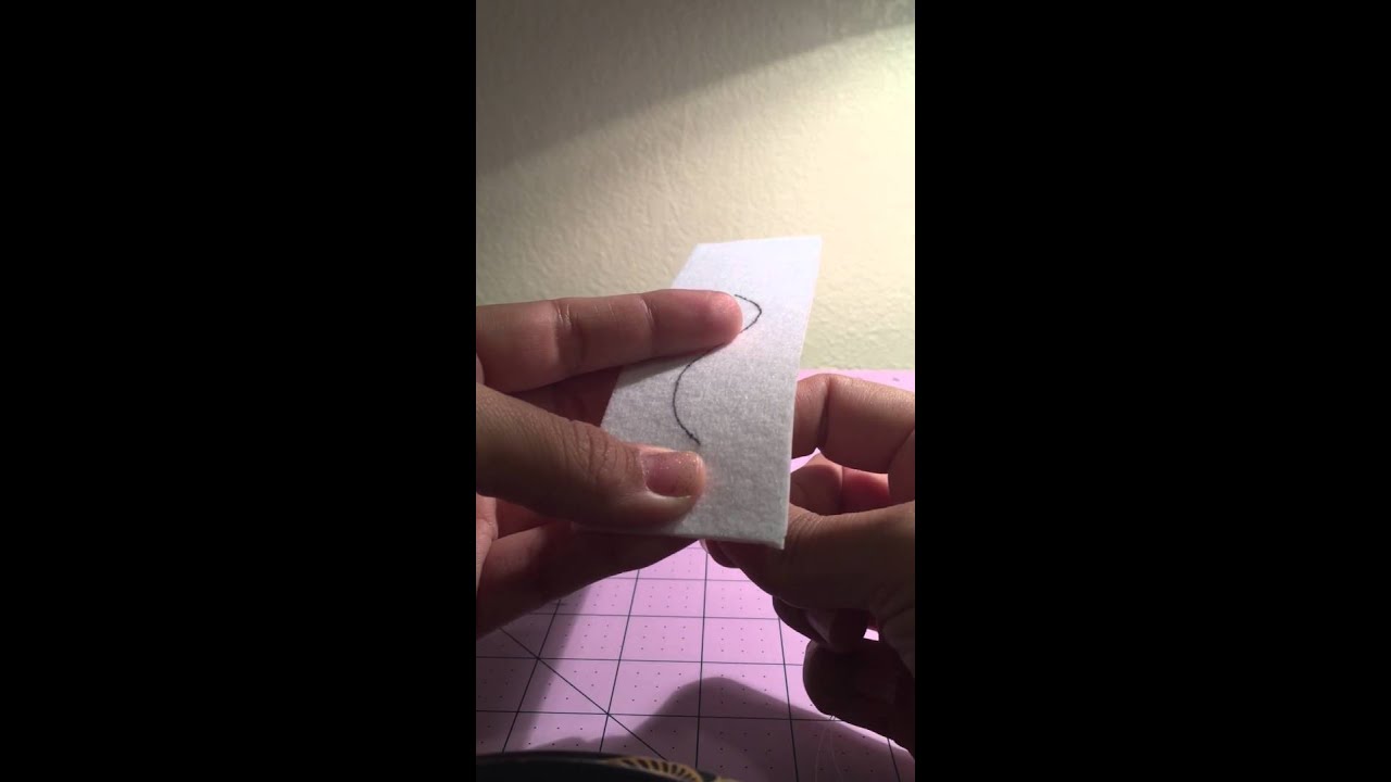 Beading with 2 needles