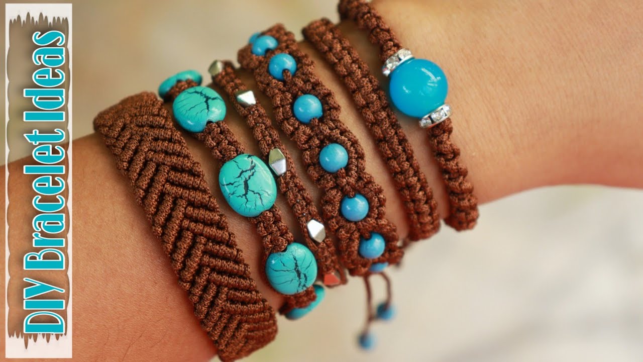 How To Make Bracelets At Home | DIY Thread Bracelet Ideas | Creation&you