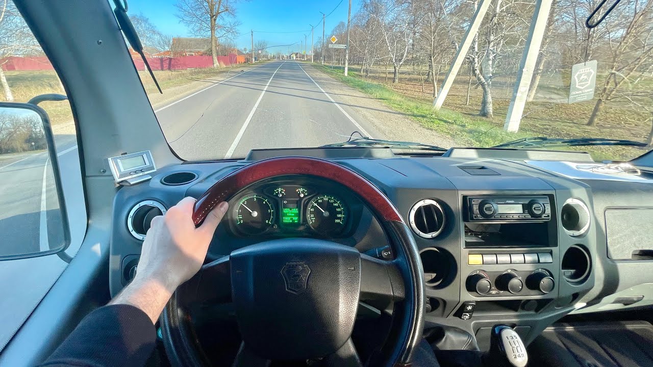 Gazelle NEXT  Bus test drive