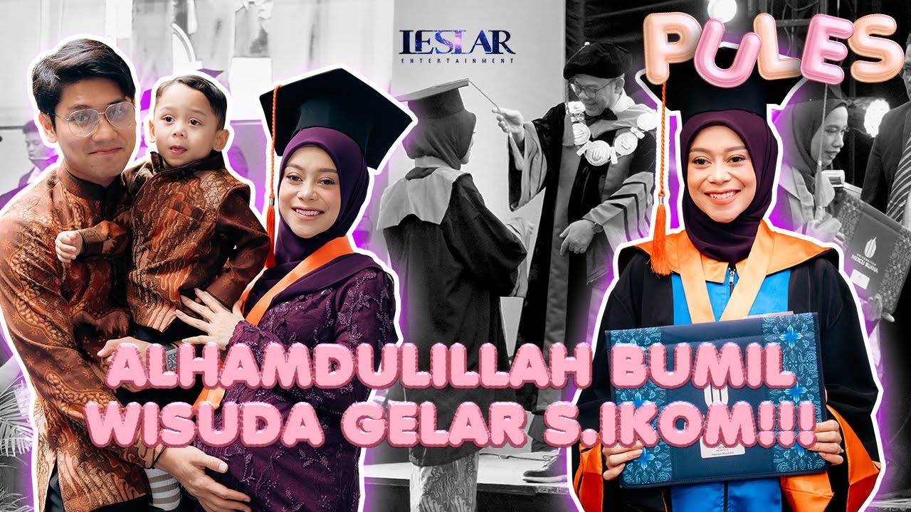 PULES : CONGRATS BUNDA LESTI SUDAH BERHASIL MENDAPATKAN GELAR S.IKOM!!! SEMOGA BERMANFAAT!!!