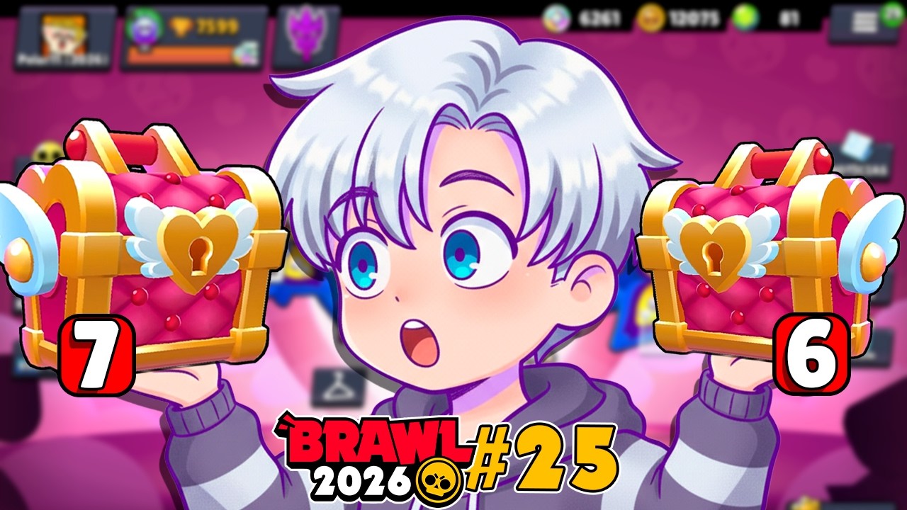Peguei TODAS CAIXAS DO AMOR na conta #BRAWL26 ! Ep25