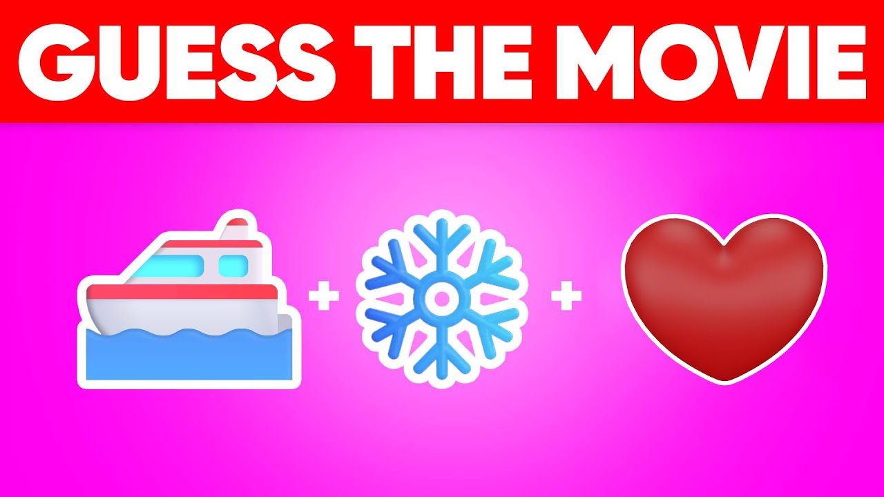 Guess the Movie by Emoji 🎬🍿 Movie Quiz