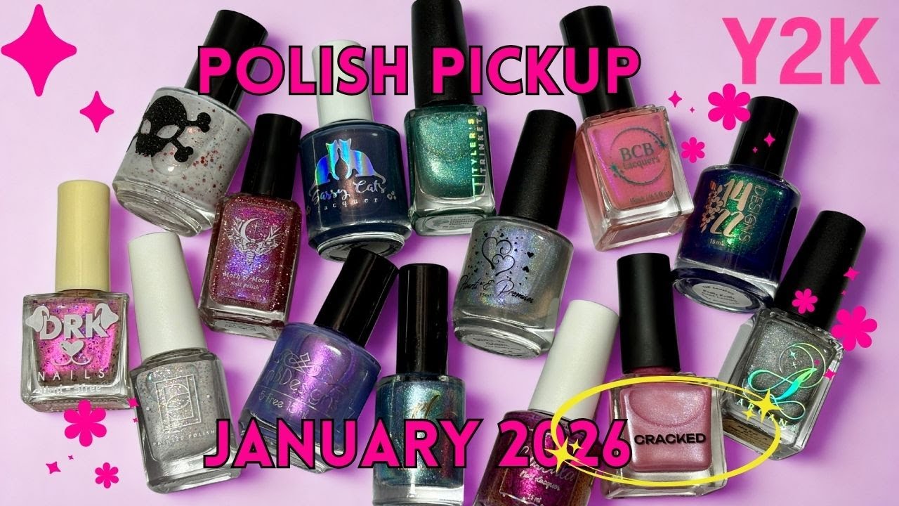 Y2K is BACK baby! Polish Pickup January 2026! | PPU Swatches