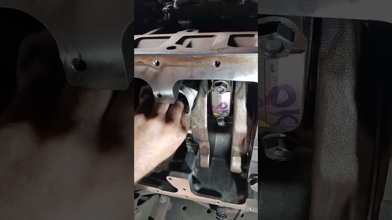 Om 457 LA....Troca de bronzina de mancal no lugar