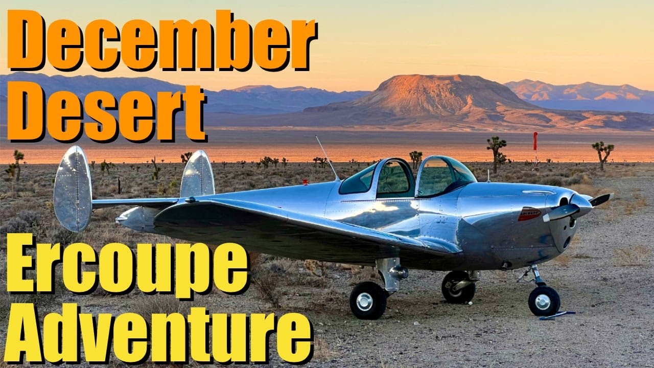 Ercoupe QuickTake - Gold Point and Chicken Strip Back Country Flying