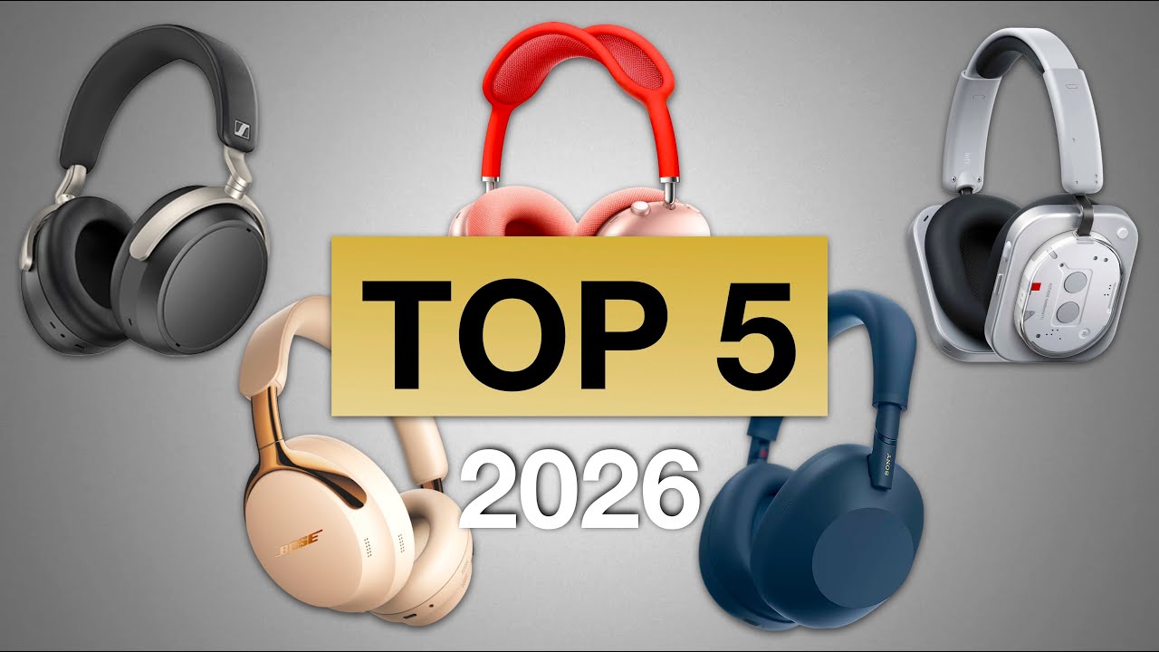 LOS 5 MEJORES AURICULARES DE DIADEMA BLUETOOTH DE 2026