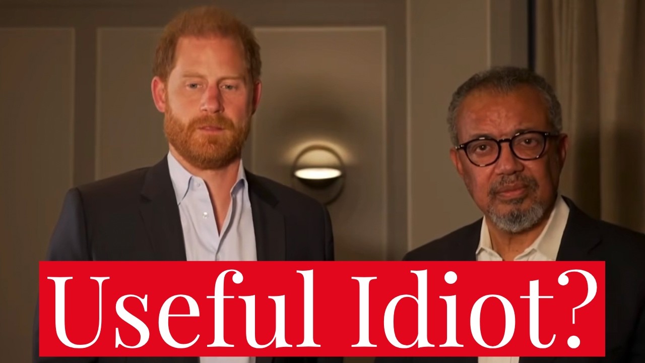 Was Prince Harry a Useful Idiot for the WHO, Dr Tedros? Harry Called Misinformed By Israeli Minister