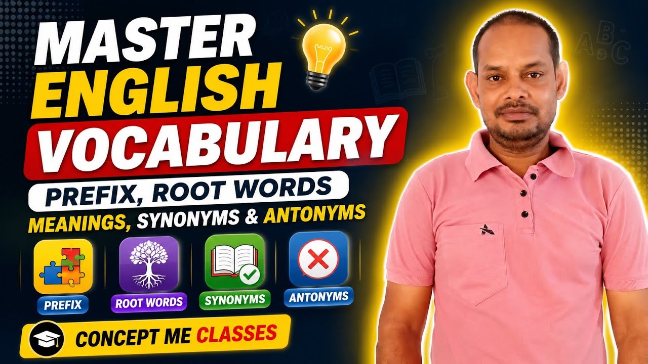 Prefix Root Suffix से English Words समझें | Meaning, Syno, Anto Exam English#english #spokenenglish 