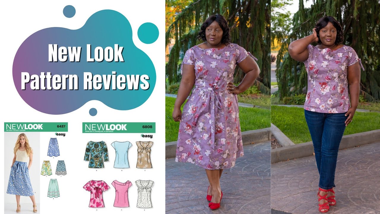 New Sewing Makes | Pattern Reviews New Look 6437, New Look 6808
