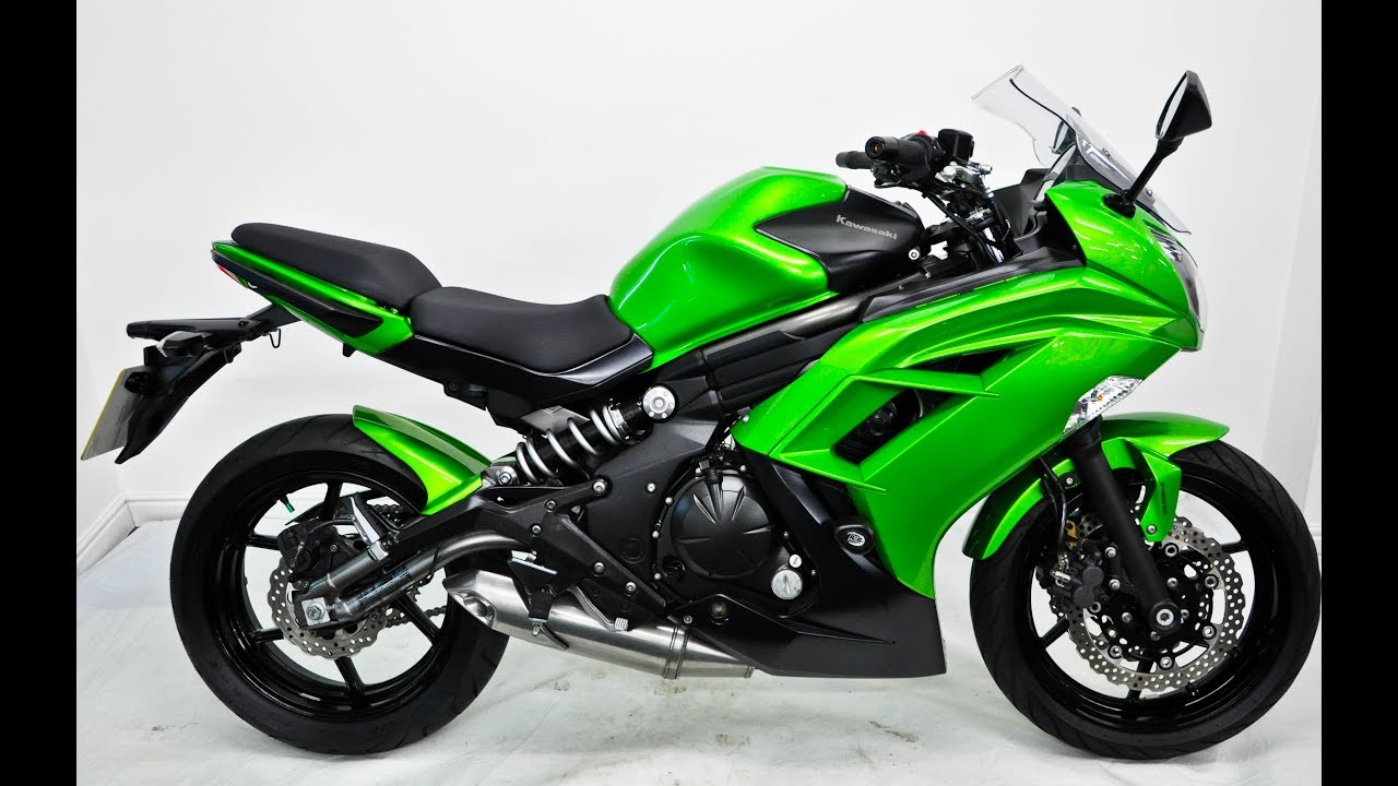 Kawasaki ER6F EX650FCF 2012 Green ABS