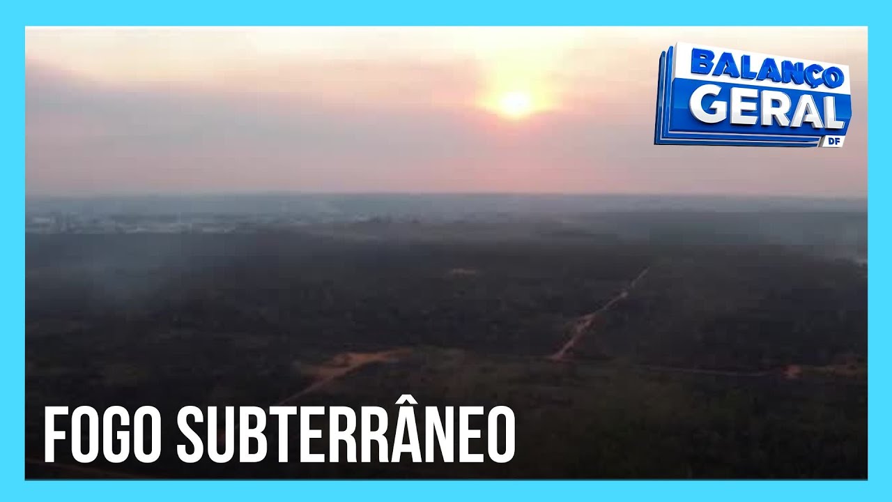 Fogo subterrâneo no Parque Nacional de Brasília ainda pode voltar à superfície | Balanço Geral DF