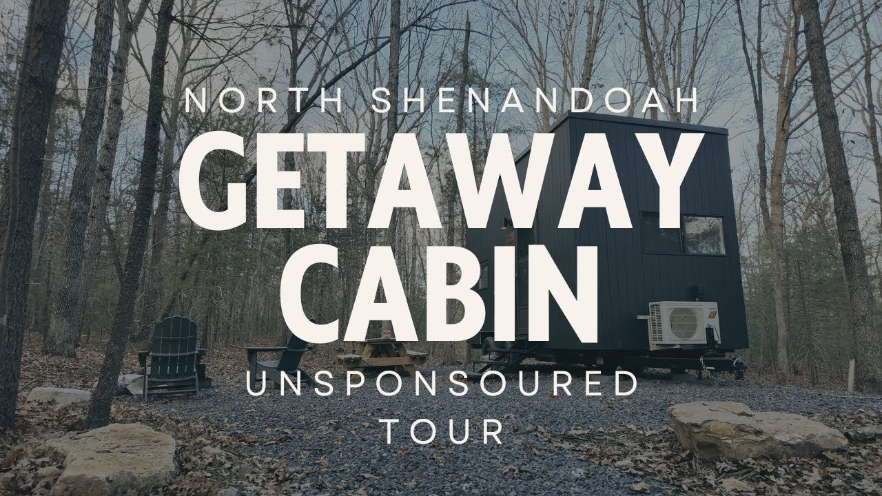 A Unsponsored Getaway Tour: Outside, Cabin, Bathroom, Kitchen, S'mores Kit, Internet | 4K Narrated