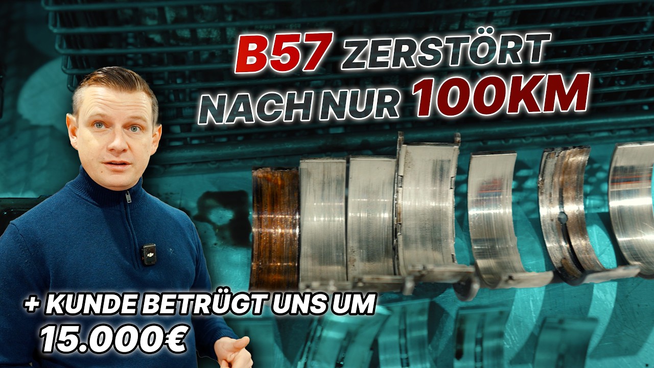 ALLES zum B57! Lagerschalen-PFUSCH verursacht 20K SCHADEN am BMW G02 X4 M40d!