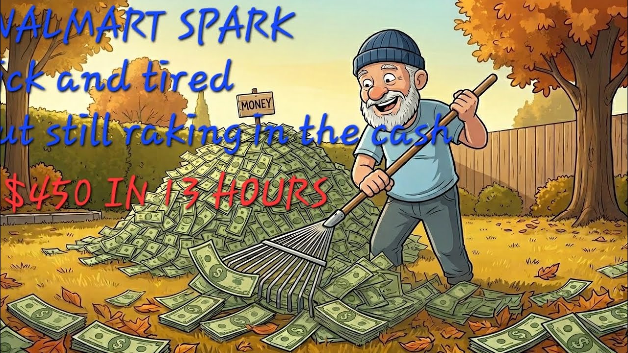Raking in the Cash!!! Making money on Walmart Spark