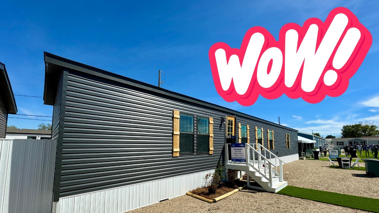 THIS THING IS BAD! New single wide mobile home that'll SURPRISE you!
